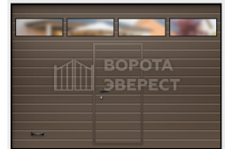 Секционные ворота 5 м ВЭ-3830
